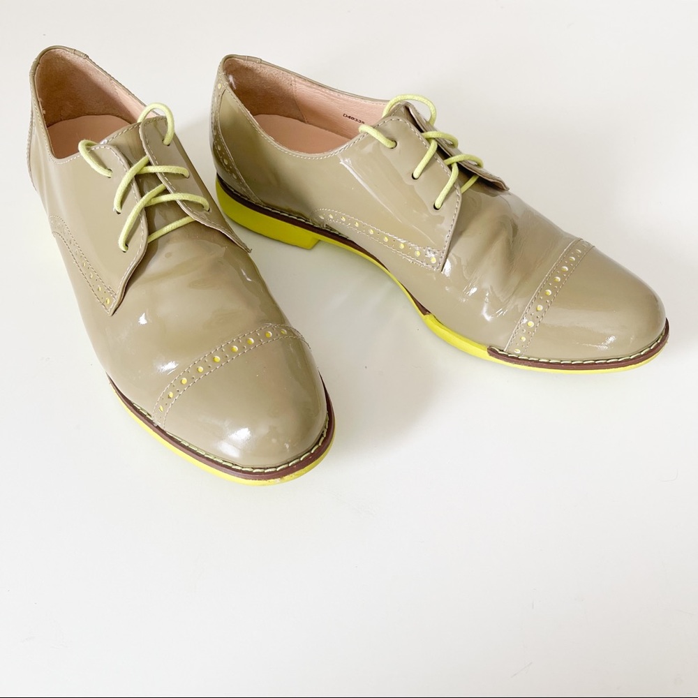 Cole Haan Gramercy Patent Leather Oxfords